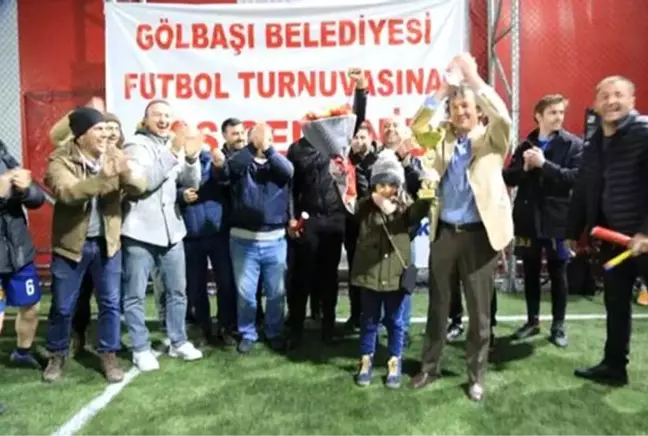 Gölbaşı Belediyesi Basın Turnuvası Şampiyonu AA oldu