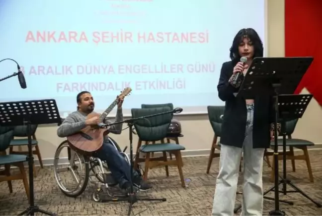 Ankara'da engelli sanatçı ve sporcular hünerlerini sergiledi