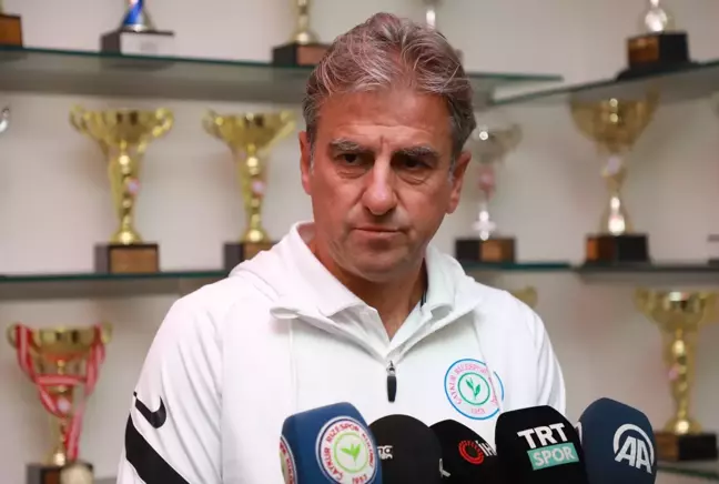 Çaykur Rizespor Teknik Direktörü Hamzaoğlu'ndan Yeni Malatyaspor maçı değerlendirmesi