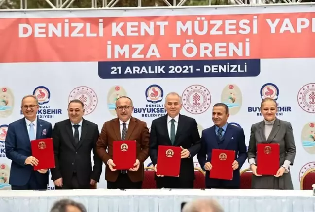 Denizli Kent Müzesi için imzalar atıldı