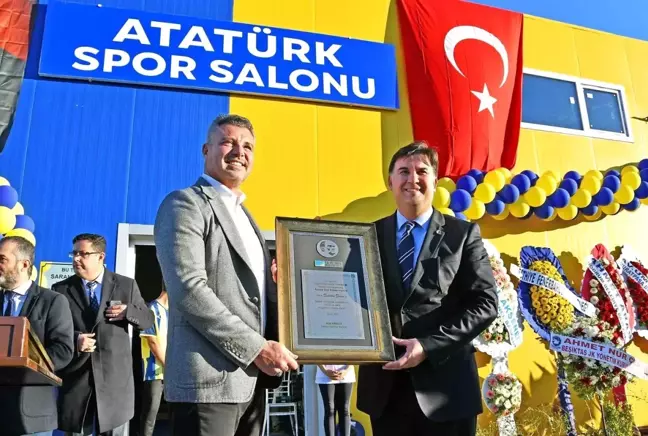 Atatürk Spor Salonu hizmete açıldı