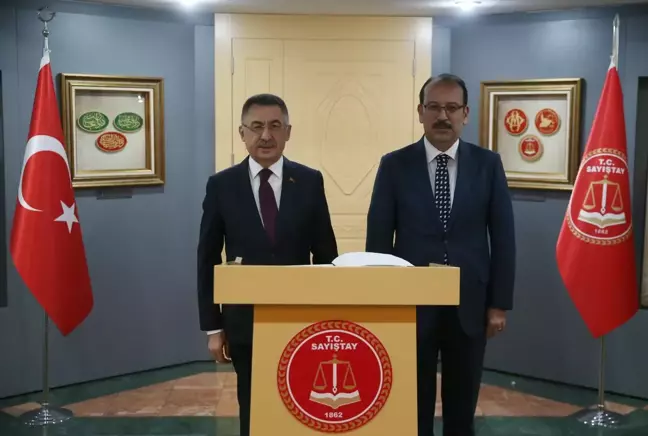 Son dakika haberleri... Cumhurbaşkanı Yardımcısı Oktay, Sayıştay Başkanı Yener'i ziyaret etti