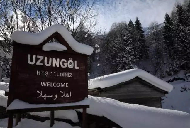 UZUNGÖL'DE BEYAZ GÜZELLİK