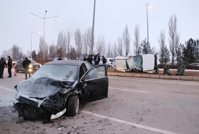 Erzurum'daki trafik kazasında 1 kişi öldü, 1 kişi yaralandı