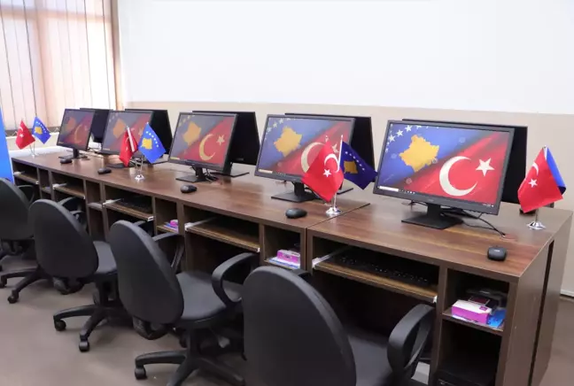 Son dakika haber! Türk askerinden Kosova'da eğitime destek