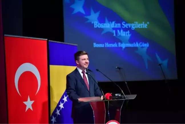 BOSNA HERSEK'İN BAĞIMSIZLIĞININ 30'UNCU YIL DÖNÜMÜ FATİH'TE KUTLANDI