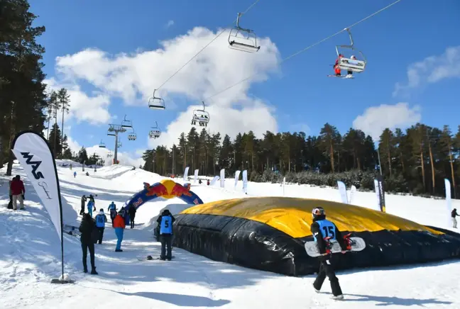 Cıbıltepe Kayak Merkezi'nde spor ve müzik festivali başladı