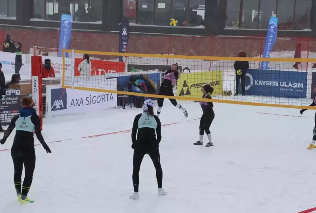 CEV Kar Voleybolu Avrupa Turu, Erciyes'te başladı