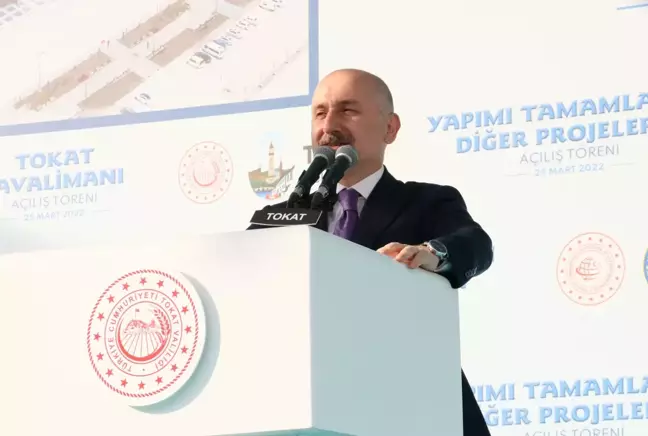 Son dakika haberleri... Bakan Karaismailoğlu Tokat'ta havalimanı açılışında konuştu Açıklaması