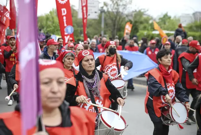 Başkentte 1 Mayıs Emek ve Dayanışma Günü kutlandı