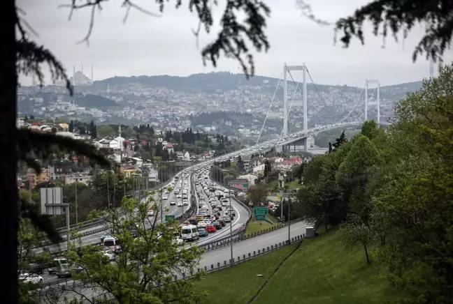 İstanbul trafiğinde bayram yoğunluğu