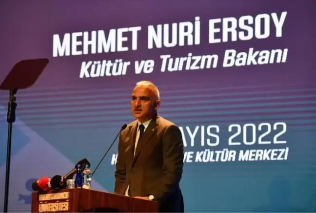 KÜLTÜR BAKANI ERSOY: 3 YILDA 1200 PROJE DESTEKLEDİK