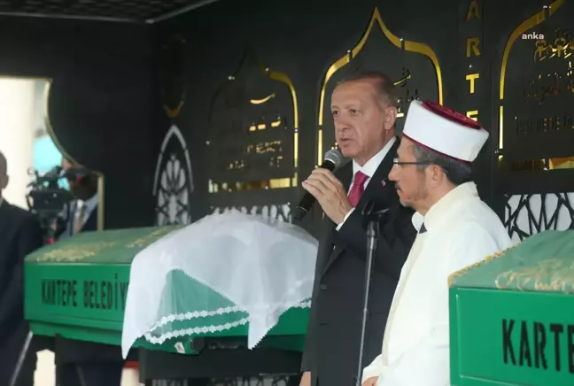 Cumhurbaşkanı Erdoğan, Niğde'de kazada hayatını kaybeden Sude Akkuş'un cenaze törenine katıldı Açıklaması