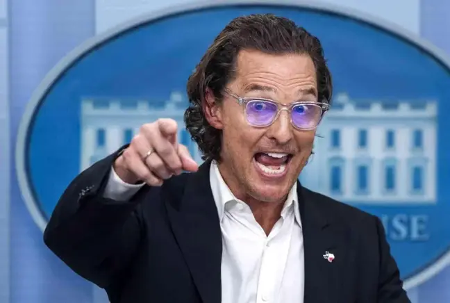 ABD'li oyuncu McConaughey'den Beyaz Saray'da silah kontrolü çağrısı