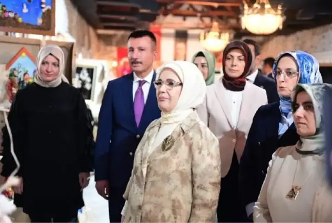 Emine Erdoğan, tarihi Ankara Kalesi'nde açılan 