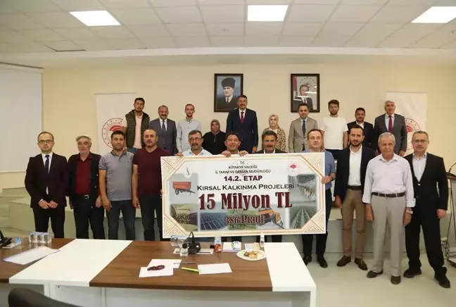 Kütahya'da 386 projeye 15 milyon TL'lik hibe desteği