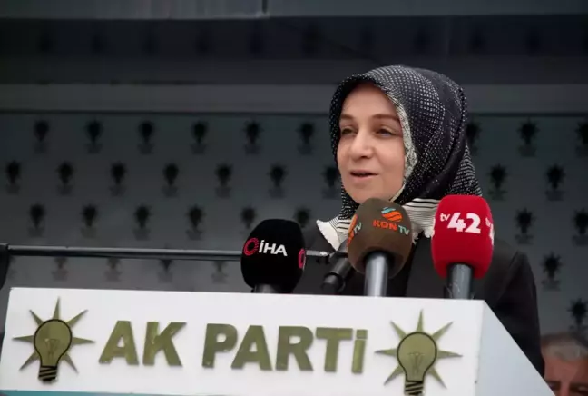 AK Parti'li Usta, Konya'da partisinin bayramlaşma programına katıldı Açıklaması