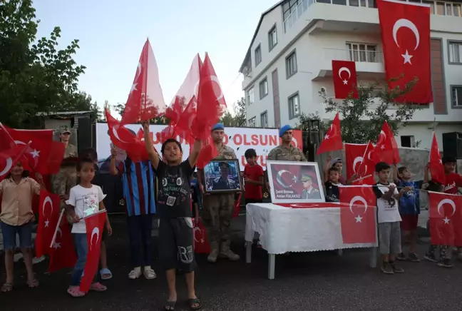 Son dakika haber... BİNBAŞI ARSLAN KULAKSIZ ŞEHİT OLDUĞU YERDE ANILDI