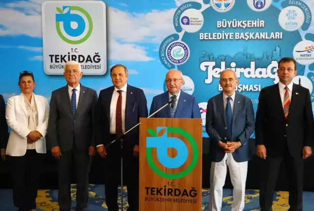 Tekirdağ haberleri: CHP'li büyükşehir belediye başkanları Tekirdağ'da buluştu