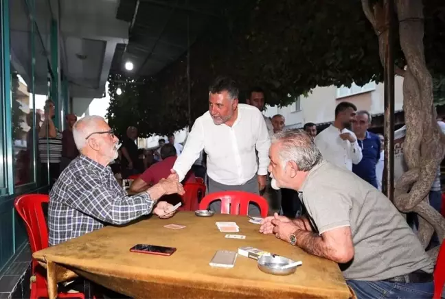 İzmir yerel haberi: Bayraklı Belediye Başkanı Sandal, Onur Mahallesi'ni Ziyaret Etti