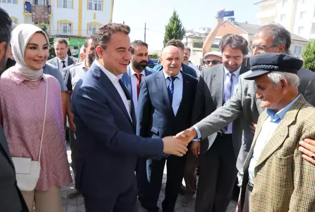 Elazığ gündem haberi... DEVA Partisi Genel Başkanı Babacan, Elazığ'da parti binasının açılışını yaptı