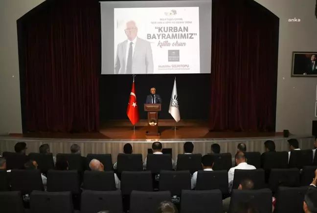 Karabağlar Belediye Başkanı Selvitopu, Personelle Bayramlaştı