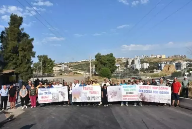 İzmir'de Harmandalı Katı Atık Depolama Tesisi'ne mahkeme kararına rağmen çöp dökülüyor