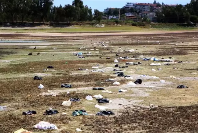 Seyhan Baraj Gölü'nde Piknikçilerin Bıraktığı Çöpler Kötü Görüntü Oluşturdu