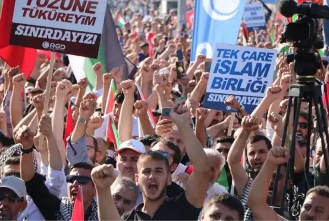 Reyhanlı'da İsrail Protestosu