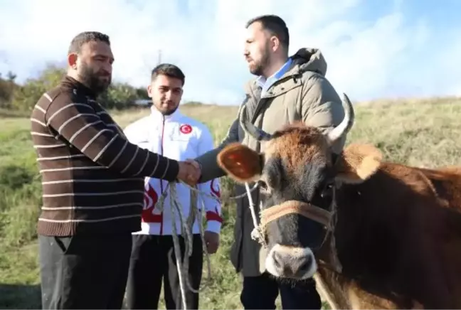 SPOR İnek parası ile katıldığı şampiyonadan Avrupa 3'üncüsü olarak döndü