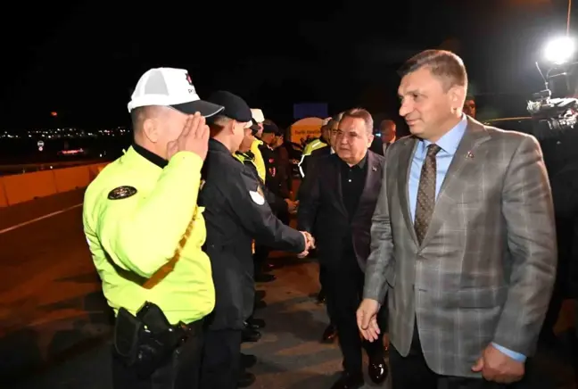 Antalya Valisi Hulusi Şahin, Yeni Yıl Tedbirlerini İnceledi