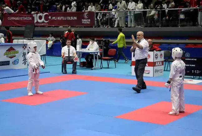 Türkiye Kyokushin Stil Karate Şampiyonası Karabük'te Başladı