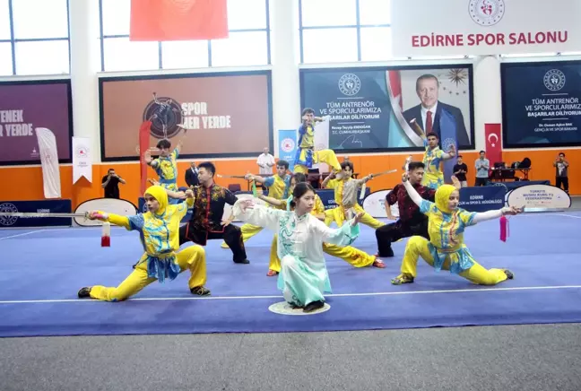 Edirne'de Açık Balkan Wushu Kung Fu Şampiyonası Başladı