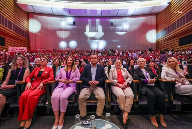 CHP 15. Olağan Kadın Kolları Kurultayı'nda Asu Kaya başkan seçildi