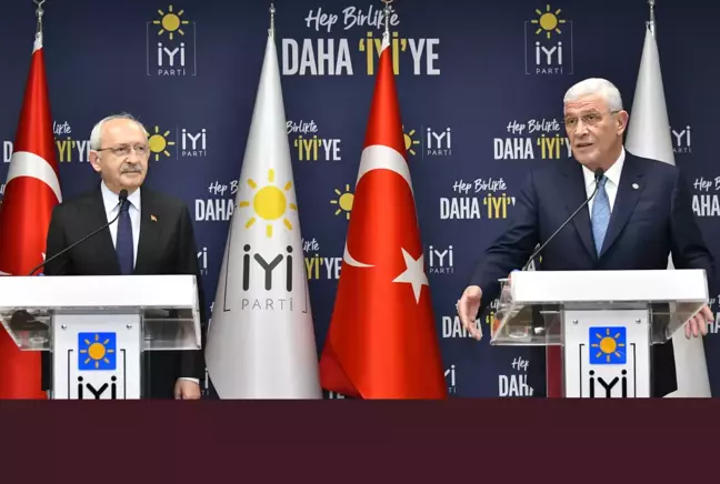 Kılıçdaroğlu ve Dervişoğlu'ndan Kritik Görüşme