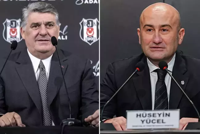 Beşiktaş'ta başkan adayları Hüseyin Yücel ve Serdal Adalı'nın listeleri belli oldu