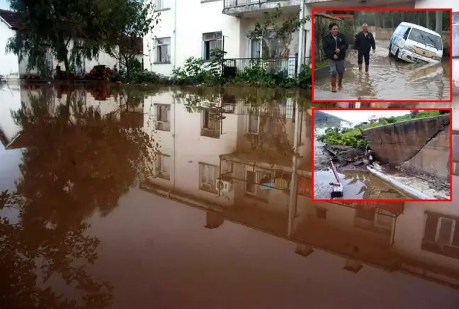 Bodrum'da sağanak, hayatı felç etti! Yollar göle döndü, evleri su bastı