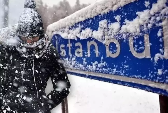 AKOM saat verdi! İstanbul'a kar geliyor