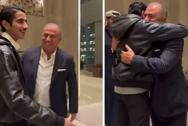 Fatih Terim yeni takımının başkanıyla buluştu, herkesin ağzı açık kaldı