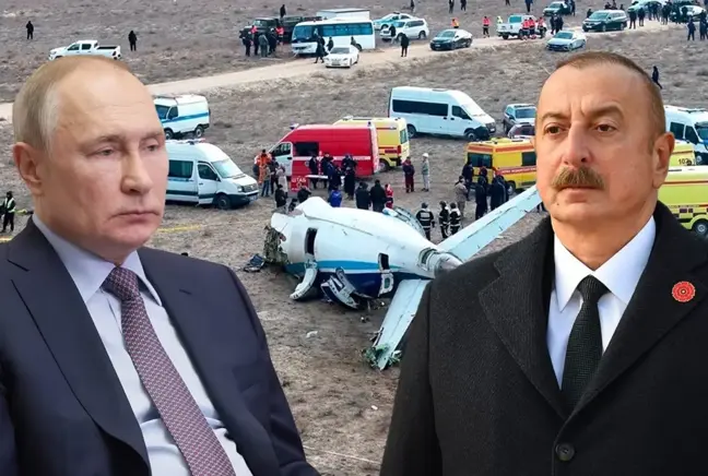 Putin'den Aliyev'e 38 kişinin öldüğü uçak kazası için telefon: Özür diliyoruz