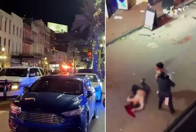 ABD'de bir araç kalabalığın arasına daldı! 10 kişi öldü 30 kişi yaralandı