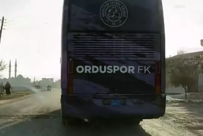 Orduspor otobüsü Suriye'de ne yapıyor? İşin sırrı çözüldü