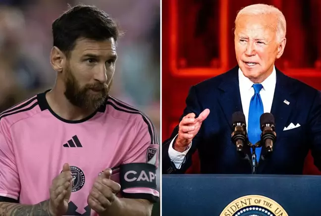 ABD Başkanı Joe Biden, Lionel Messi'ye Özgürlük Madalyası verdi