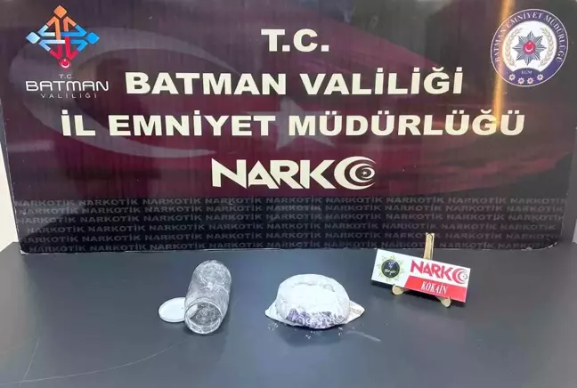 Batman'da Uyuşturucu Madde Bulunan Yolcu Tutuklandı