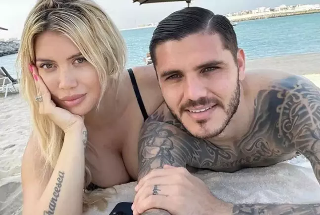 Icardi'yi tekrar takibe alan Wanda Nara L-Gante'ye tekmeyi bastı