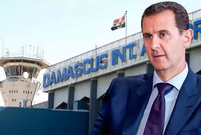 Esad sonrası Şam Havalimanı'nda uluslararası uçuşlar yeniden başladı