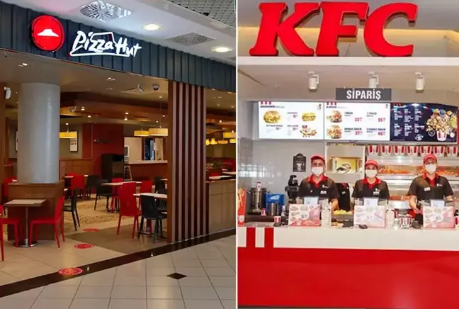 Pizza Hut ve KFC'nin franchise sözleşmesi feshedildi