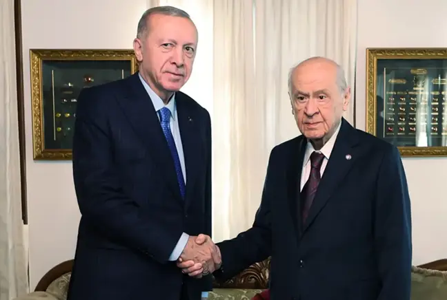 Erdoğan-Bahçeli zirvesinde 