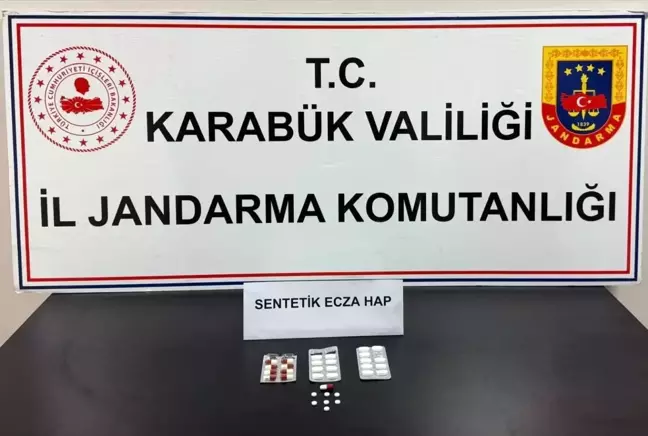 Karabük'te Sentetik Ecza Hapı Ele Geçirildi