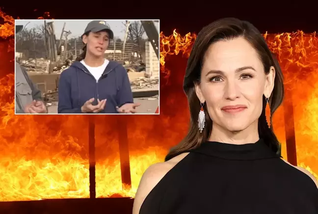 Hollywood yıldızı Jennifer Garner'ın arkadaşı yangında hayatını kaybetti